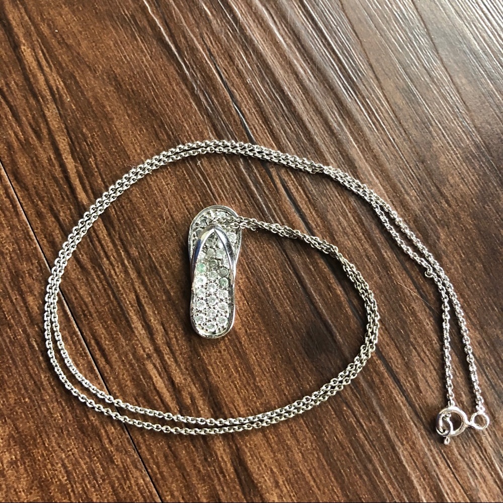 Flip flop necklace